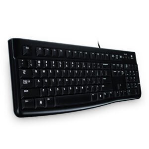 teclado logitech k120 usb black latino