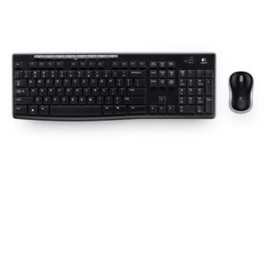 TEC+MOUSE LOGITECH MK270 WIRELESS BLACK LATINO
