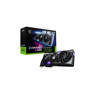 Placa MSI NVIDIA GeForce RTX 5080 16G GAMING TRIO OC