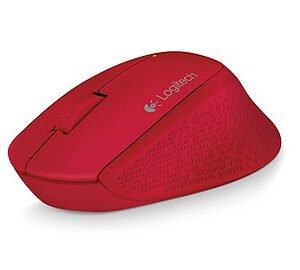 mouse logitech m280 wireless red