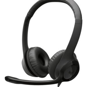 auriculares + mic logitech h390 usb c