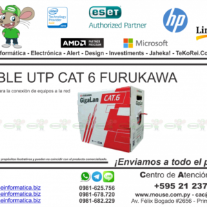 cable utp cat.6 furukawa interior 305mts cz (i)