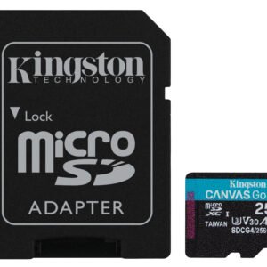 micro sd 256gb kingston canvas go plus g4