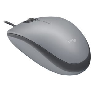 mouse logitech m110 silver silencioso usb
