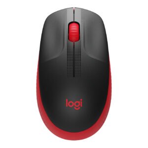 mouse logitech m190 wireless red