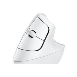 mouse logitech lift vertical wireless white
