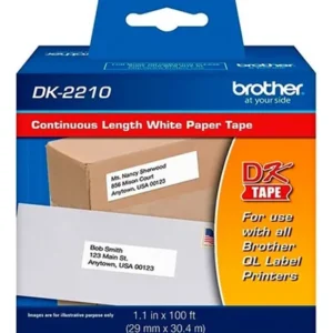 rollo etiquetas brother dk2210 29mm conti.