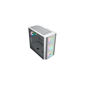 Gabinete Cooler Master MasterBox 600 White 4 Fans ARGB s/fuente
