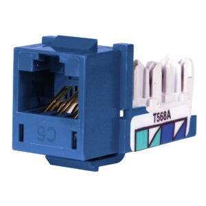 jack rj45 hembra cat.6 glc 110 idc a/b blanco
