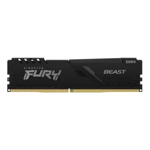 Memoria Ram UDIMM KINGSTON Fury Beast 8GB DDR4 3200MHz CL16 1.35V Single Negro
