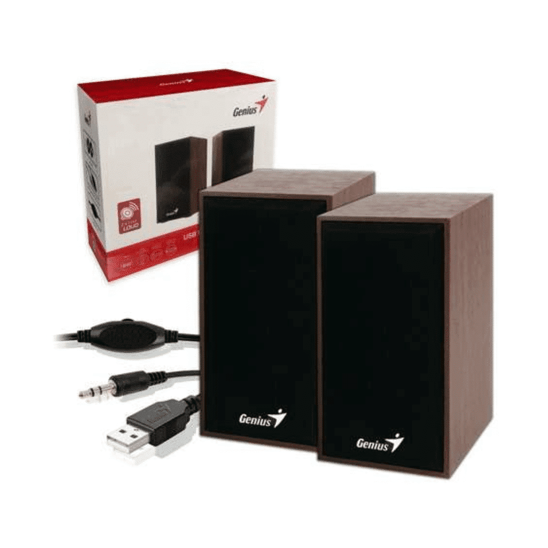 parlantes genius sp hf 180 usb power black