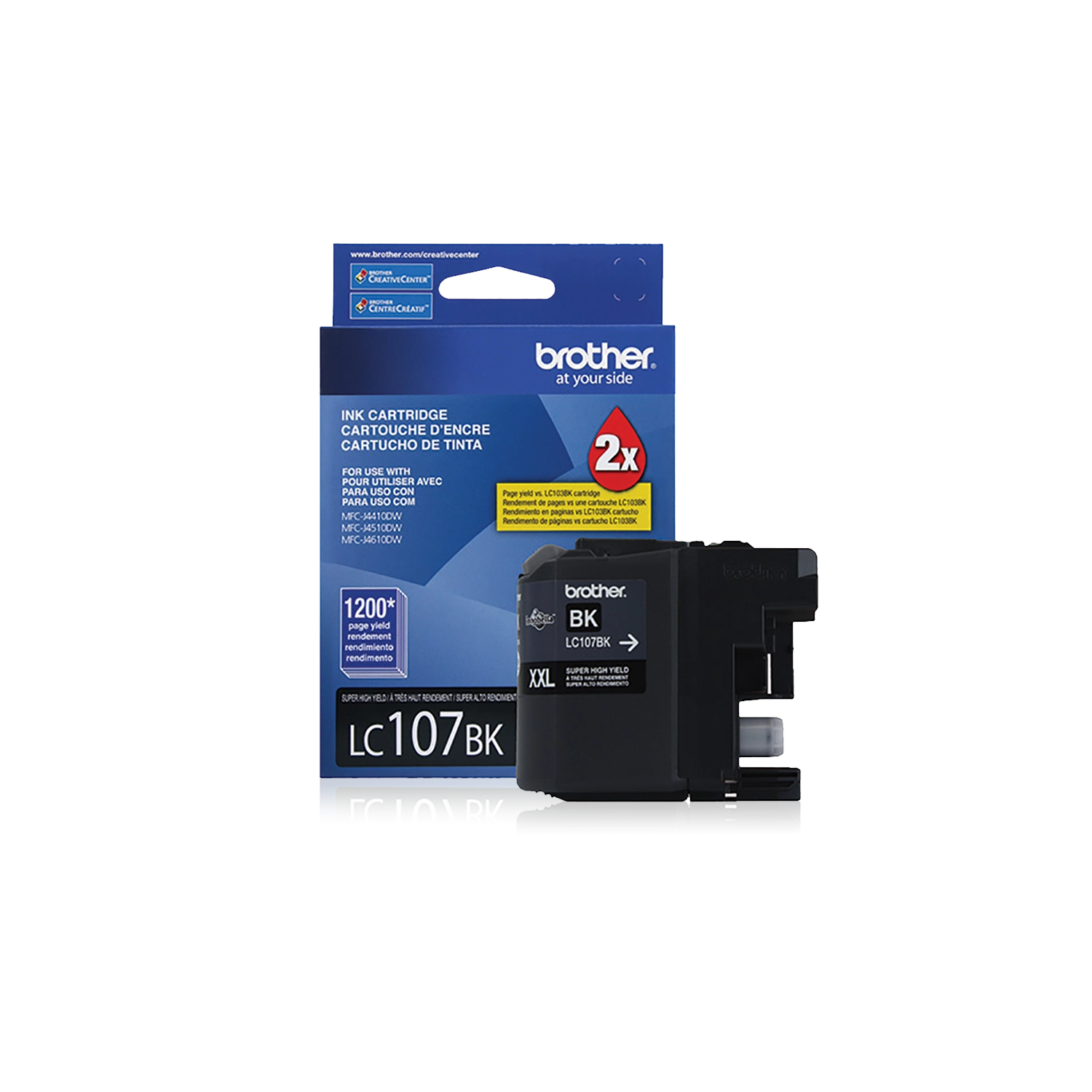 VHaP3_l Cartucho tinta LC107BK Negro