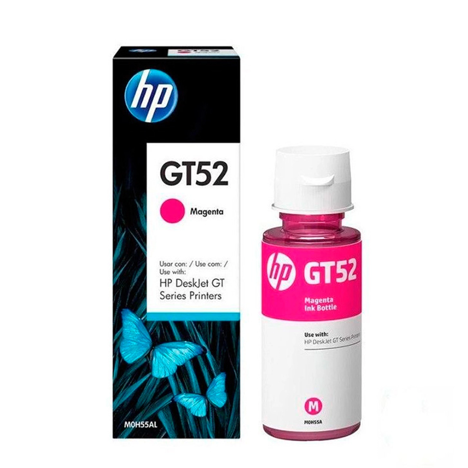 cW4hp_l Botella de Tinta HP GT 52 Magenta