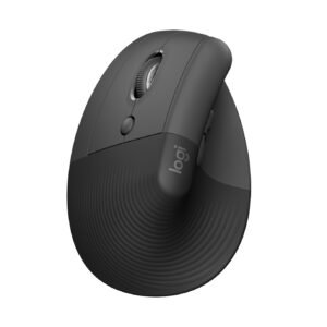 mouse logitech lift vertical zurdo wireless black