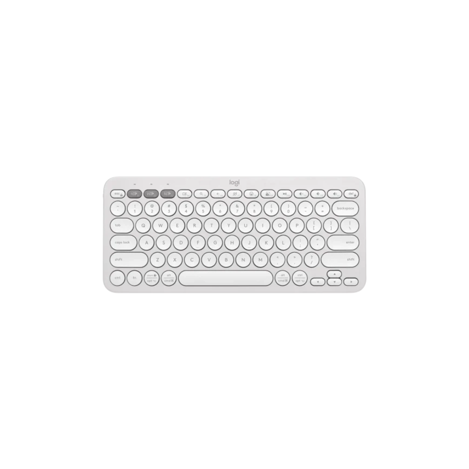 f0Khk_l Teclado Inalámbrico Logitech Pebble 2 K380 Blanco