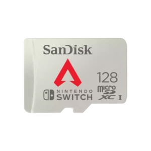 Tarjeta de Memoria Sandisk MicroSDXC 128GB UHS-I Card C10 U3 100Mb for Nintendo Switch Apex Legends Edition