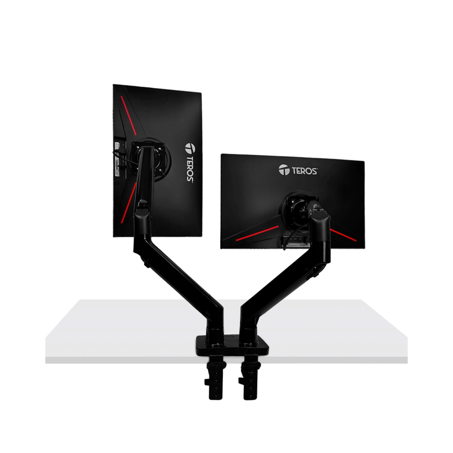 hCbIJ_l Soporte Doble Teros TE-7114 p/ Monitores de 22' a 32"