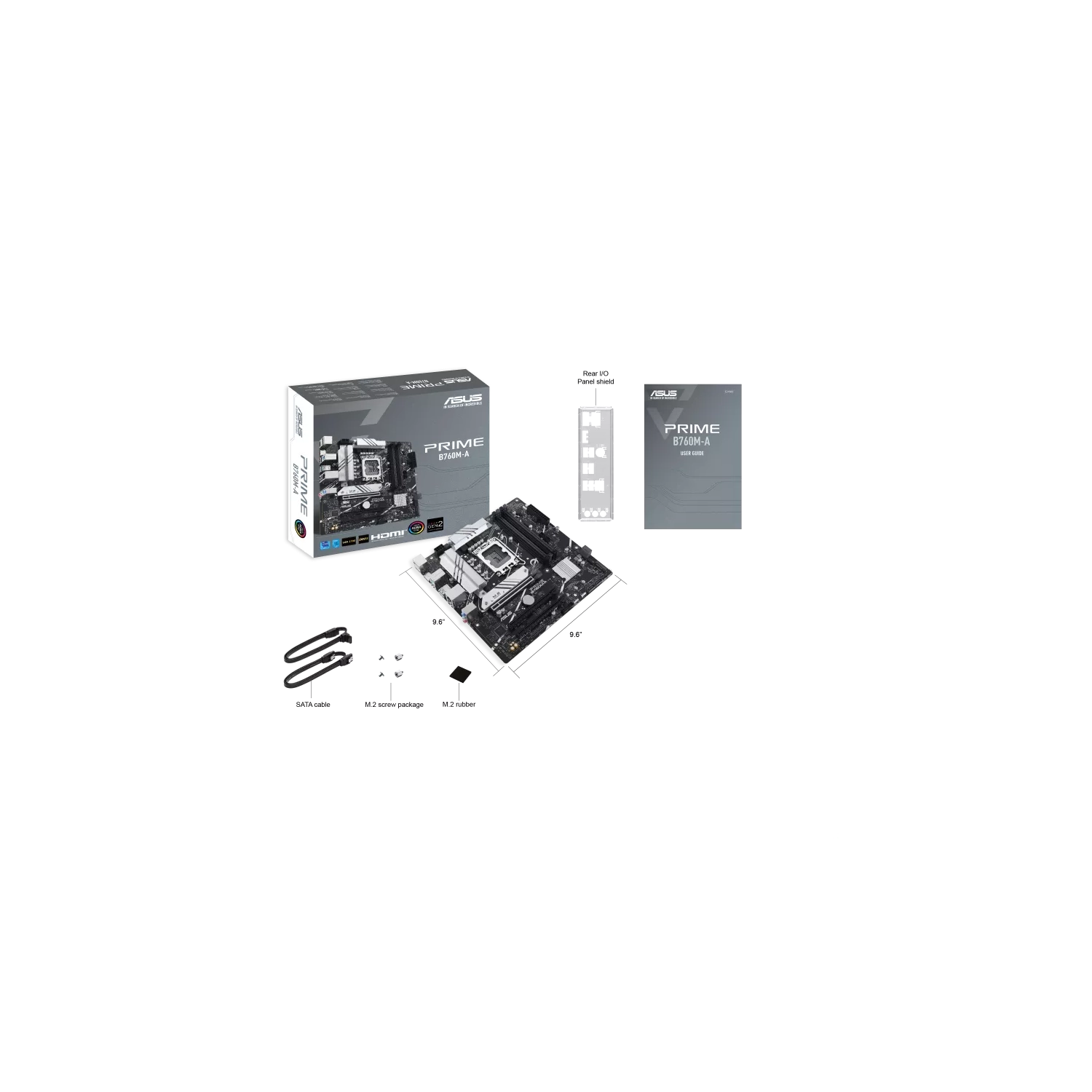 kZDT9_l Motherboard ASUS PRIME B760M-A-CSM LGA 1700 DDR5