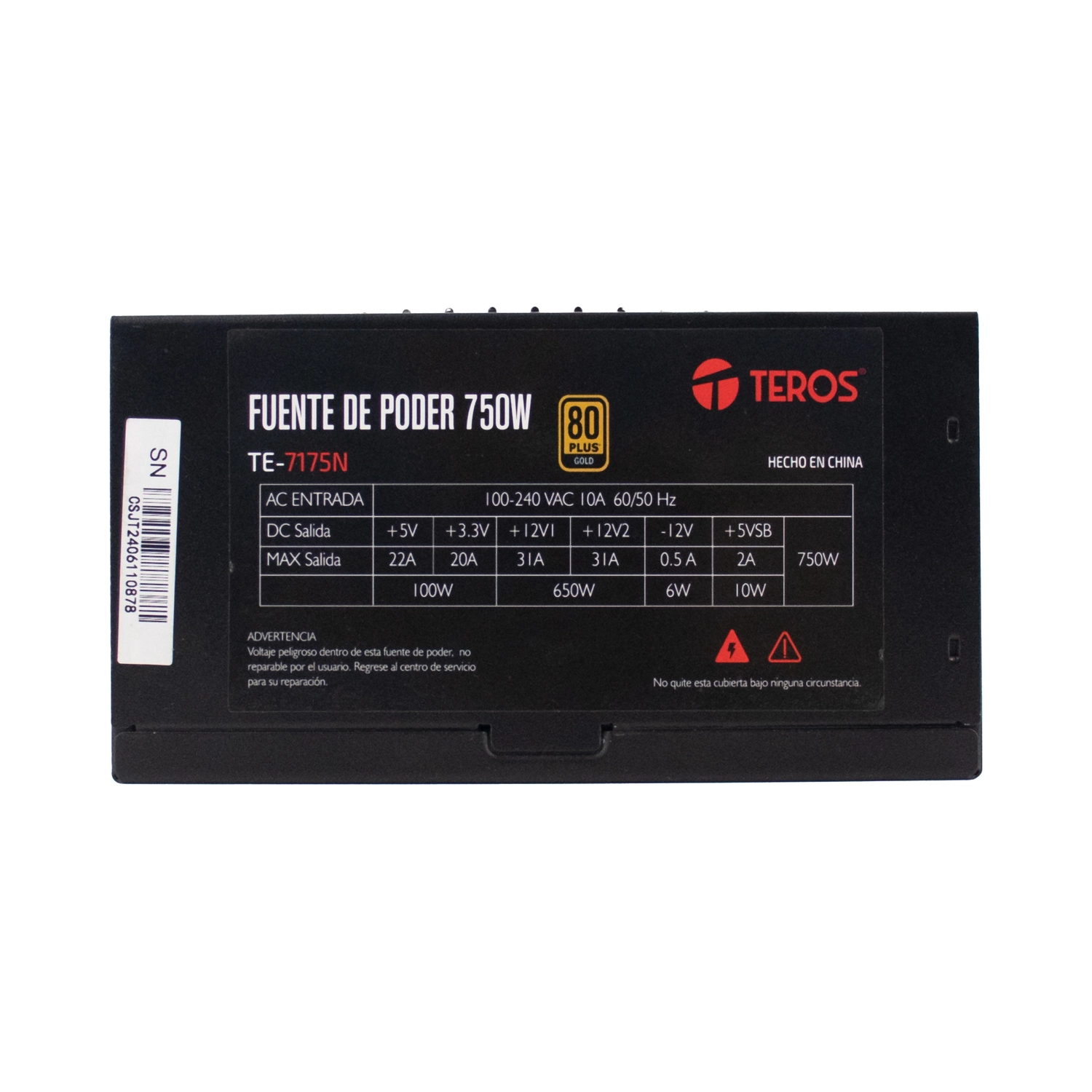 lt9HO_l Fuente Teros TE-7175 750w 80 Plus Gold ATX Modular