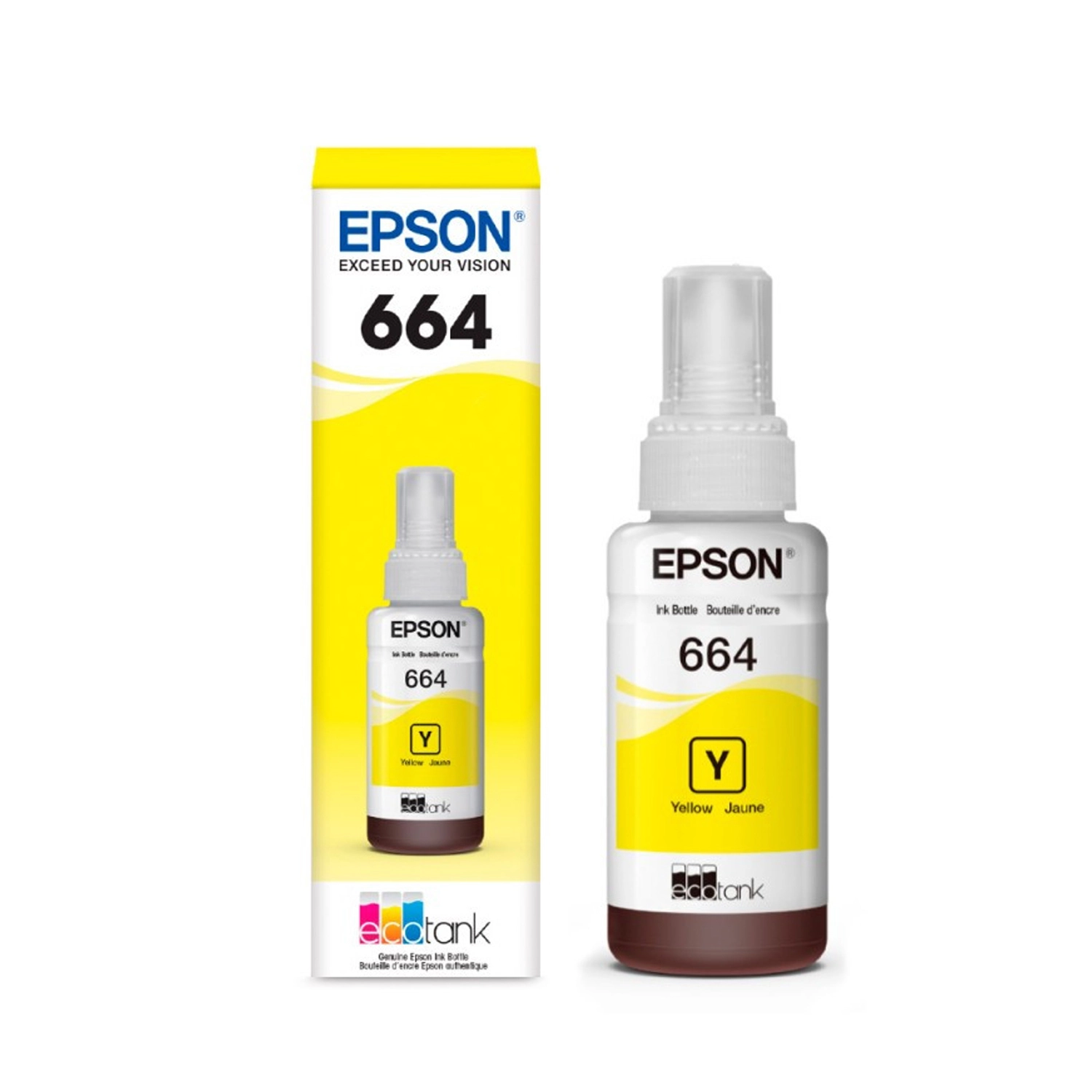 rCGQv_l Botella de Tinta EPSON 664 Amarillo