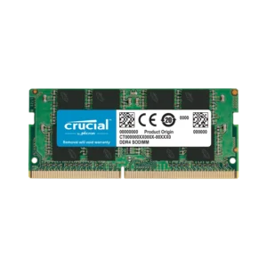 Memoria Ram SODIMM CRUCIAL CT 16GB DDR4 3200MHz CL22 1.20V Single Negro