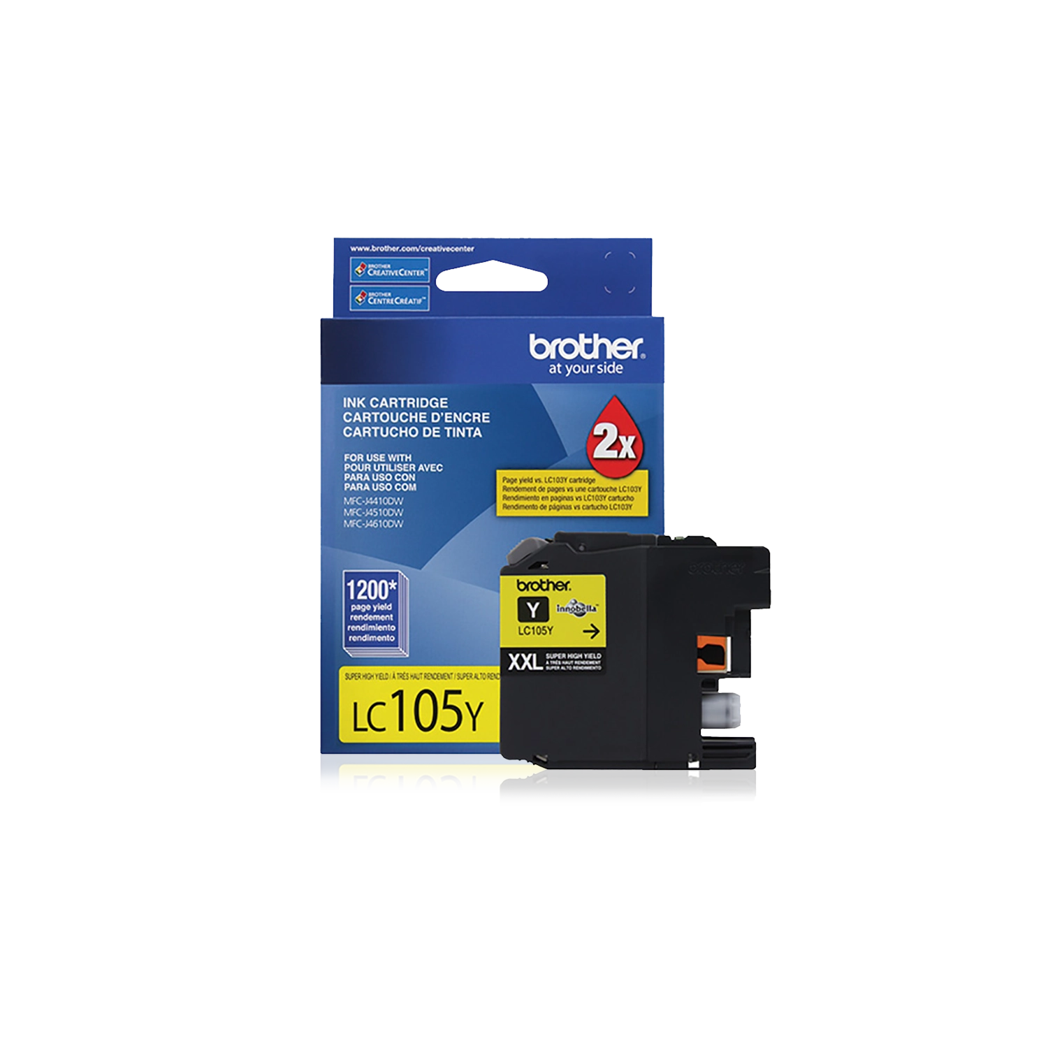 xppu5_l Cartucho Tinta Brother LC105 Amarillo