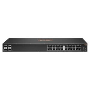 switch 24p aruba 6000 poe+ 370w 4sfp