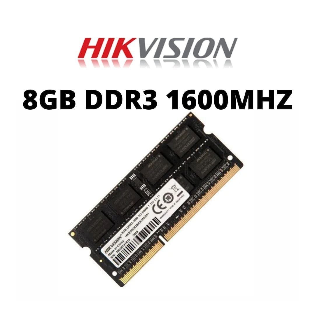 sodimm ddr3 8gb hiksemi 1600mhz