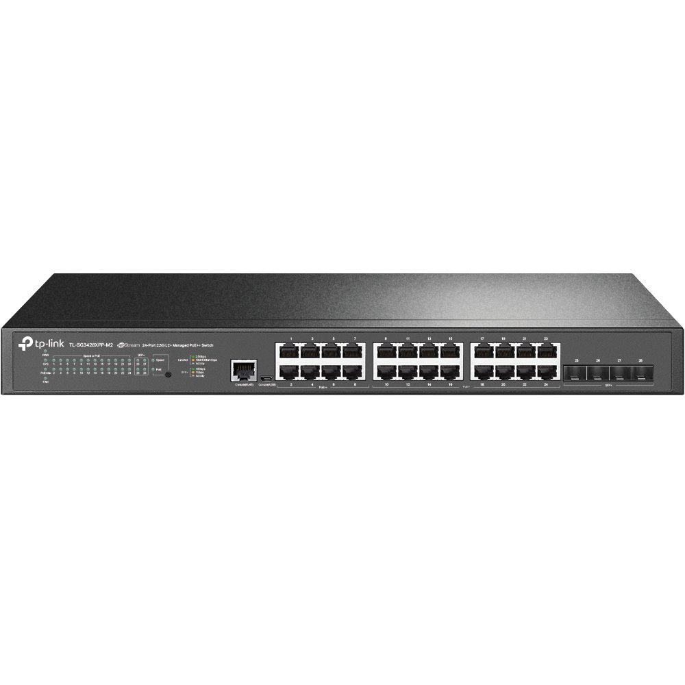 switch 24p tp link omada tl sg3428xpp m2 sfp+ l2+