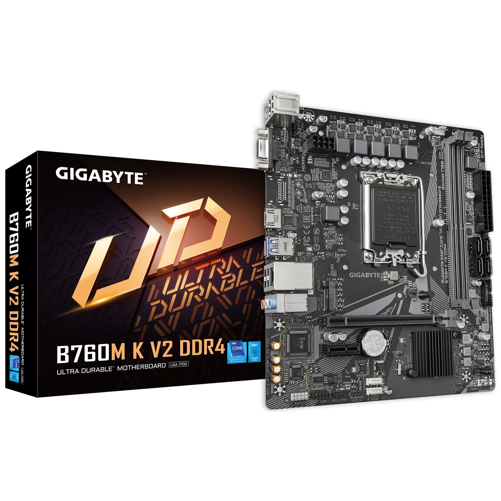 mb gigabyte s1700 b760m k v2 ddr4 box m atx