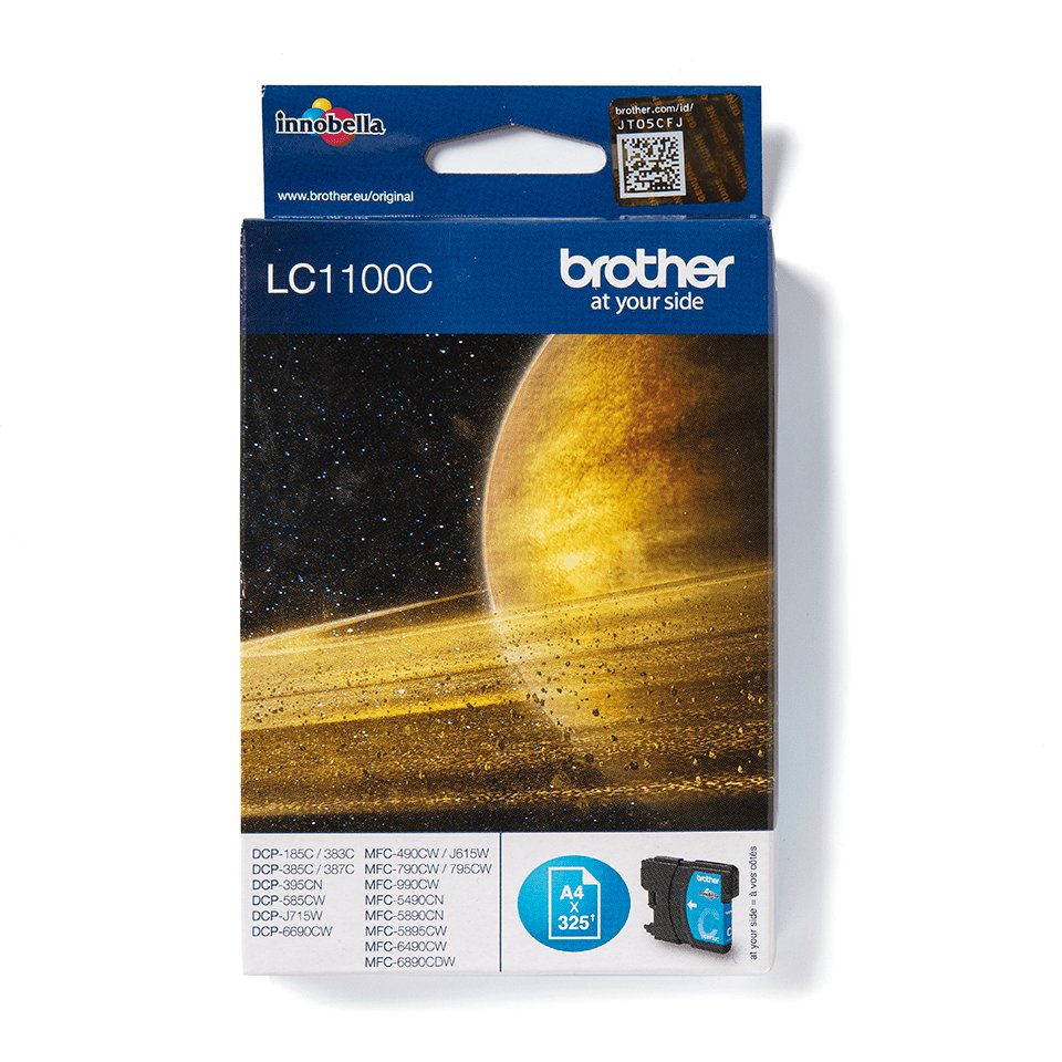 cartucho brother lc 1100 325 pag (cyan)