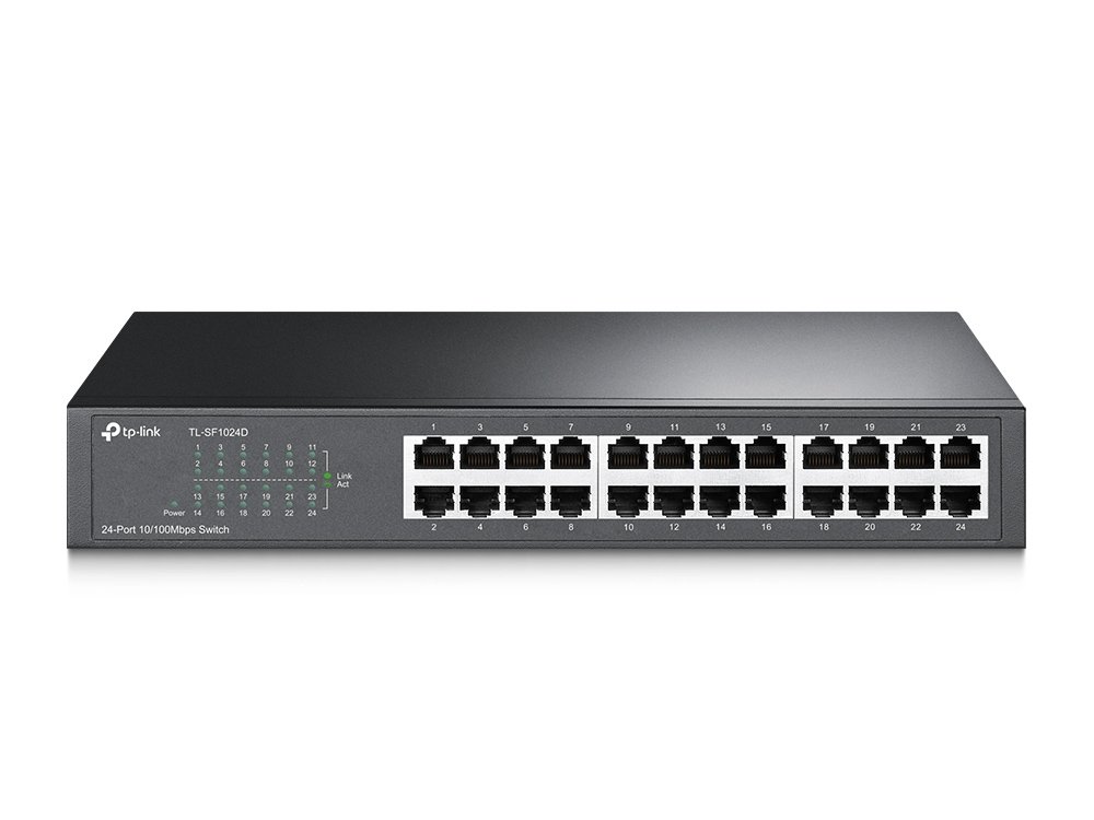 switch 24p tp link tl sf1024d 10/100