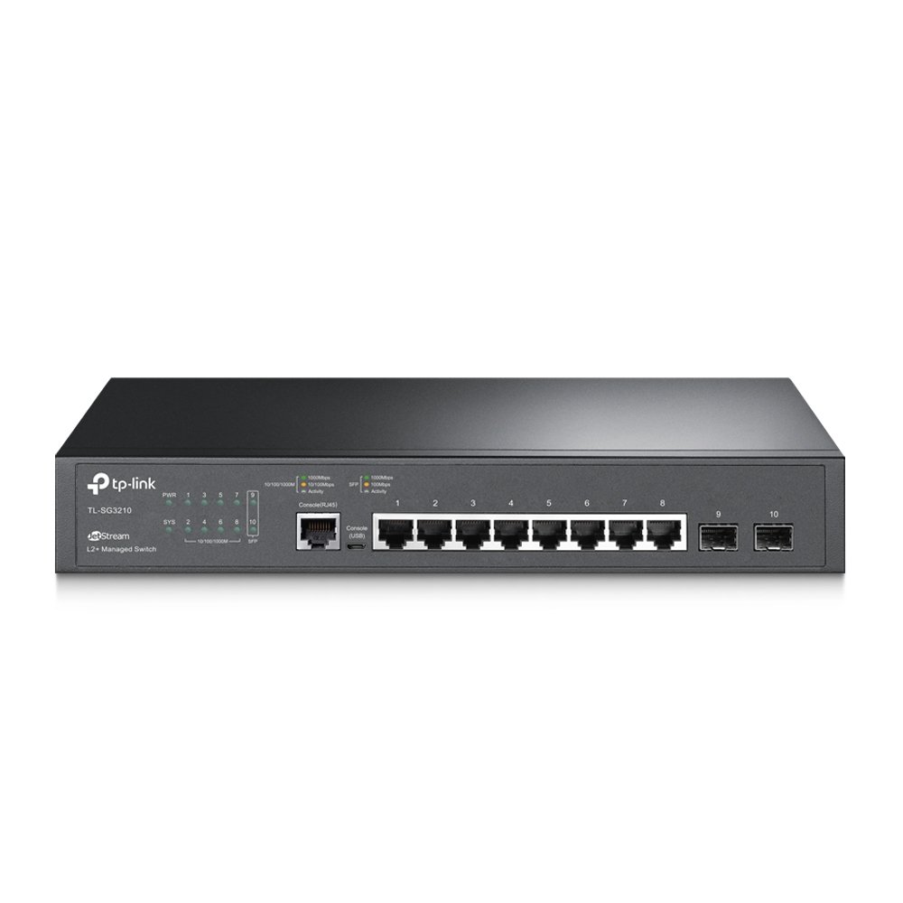 switch 8p tp link omada sg3210 giga + 2 sfp admin