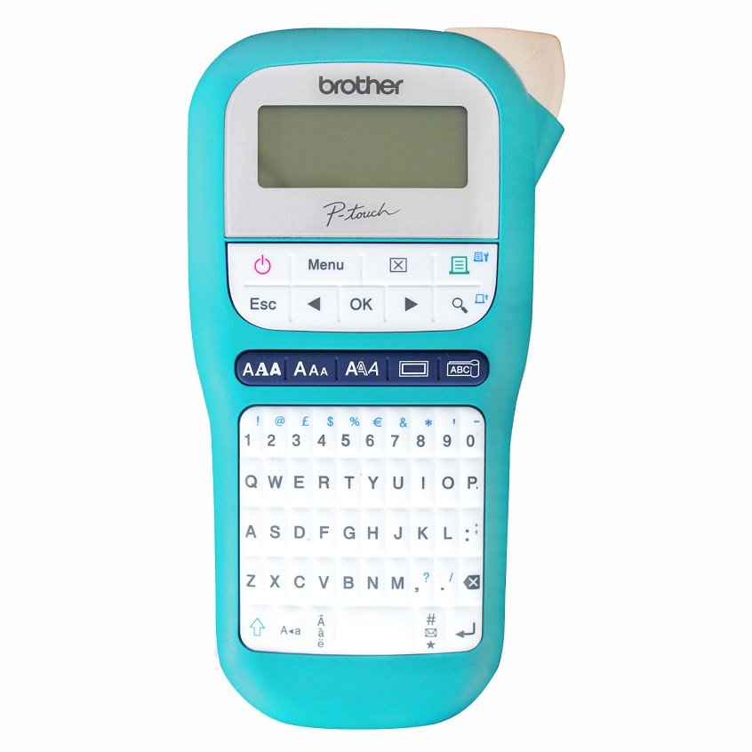 rotuladora brother pt h110 (max 12mm) (azul)