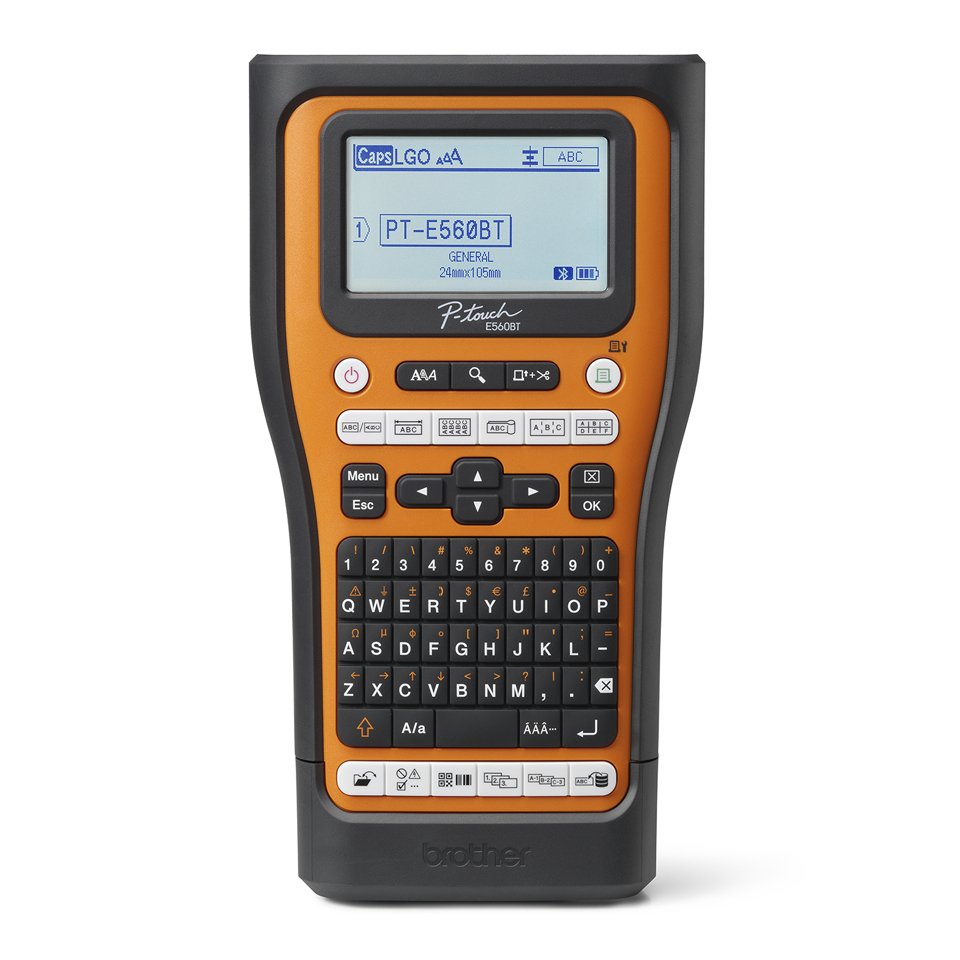 rotuladora brother pt e560btvp (max 24mm) p/termoc