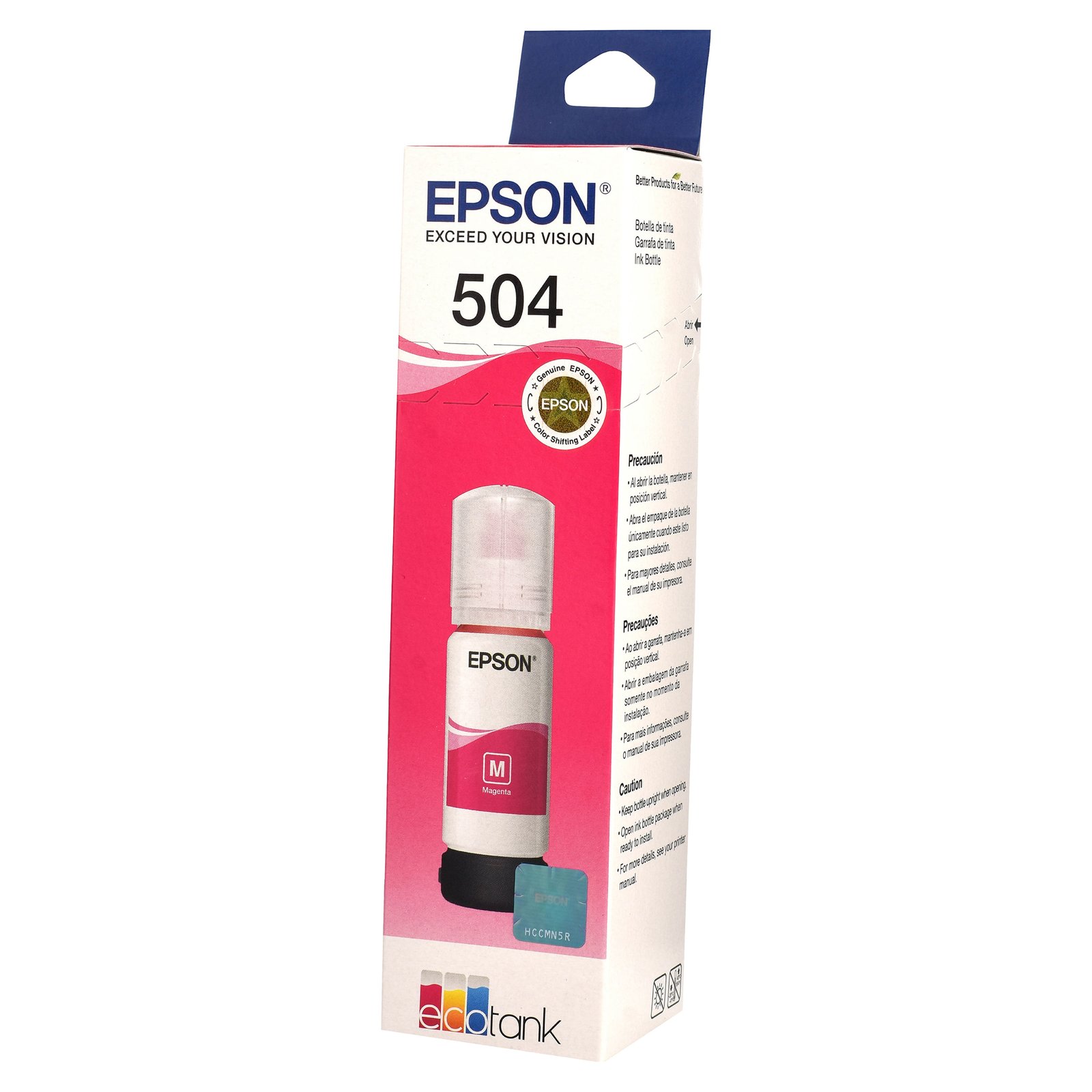 botella epson t504320 al magenta p/l4150/60/61/71