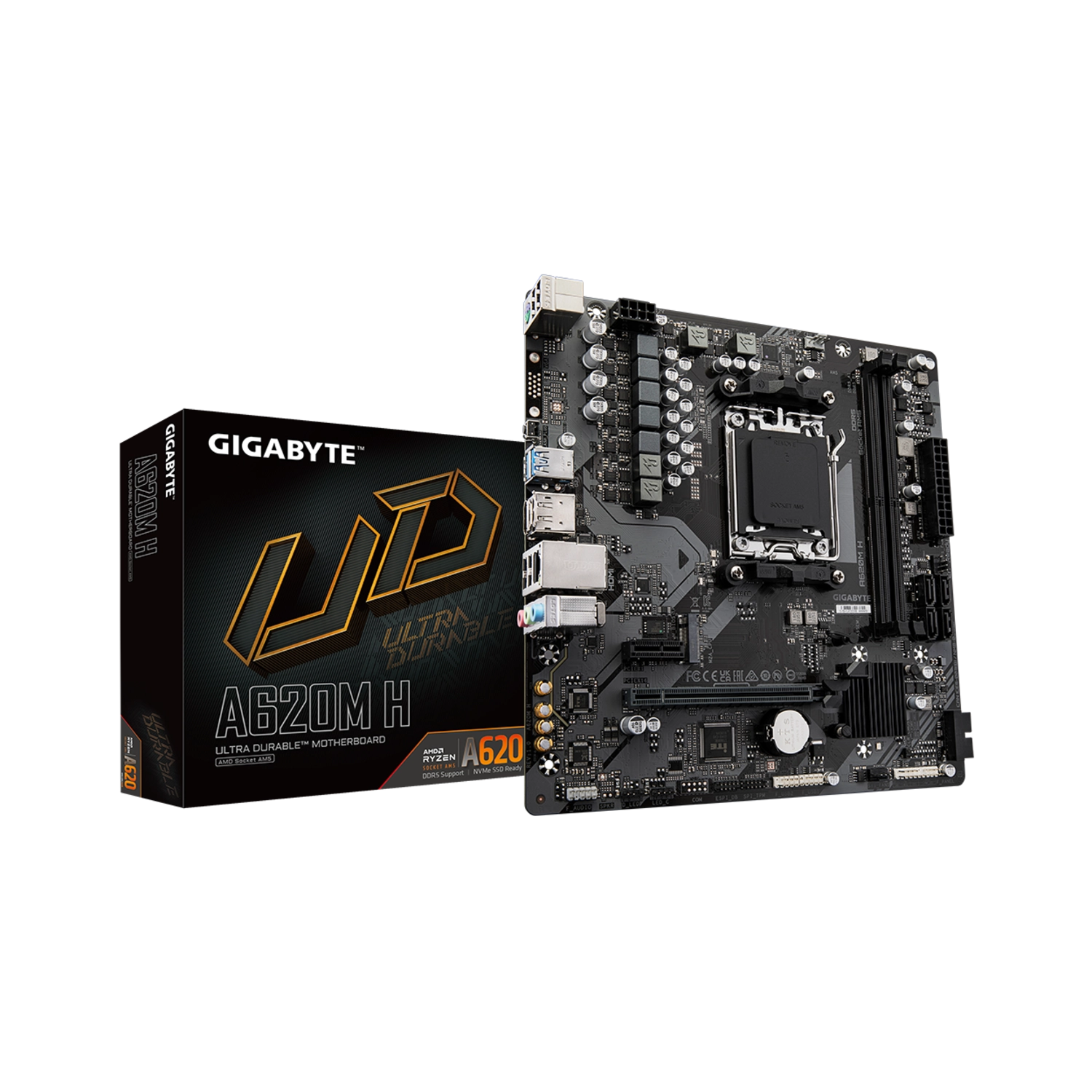 CbayS_l Motherboard GIGABYTE A620M H AM5 DDR5