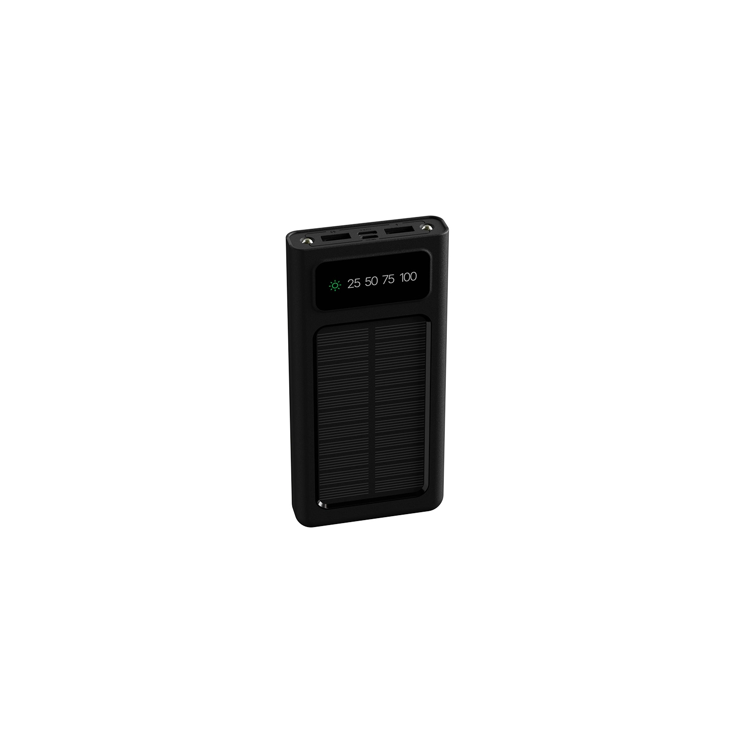 Power Xtech,10000 mAh, Panel solar, 6 salidas