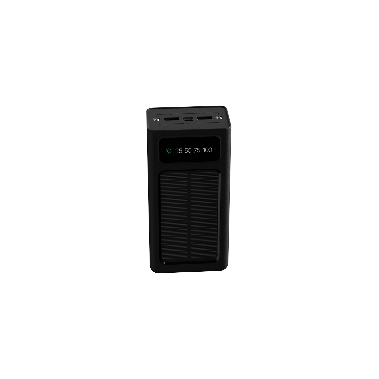 Power Xtech,30000 mAh,Panel solar, 6 salidas