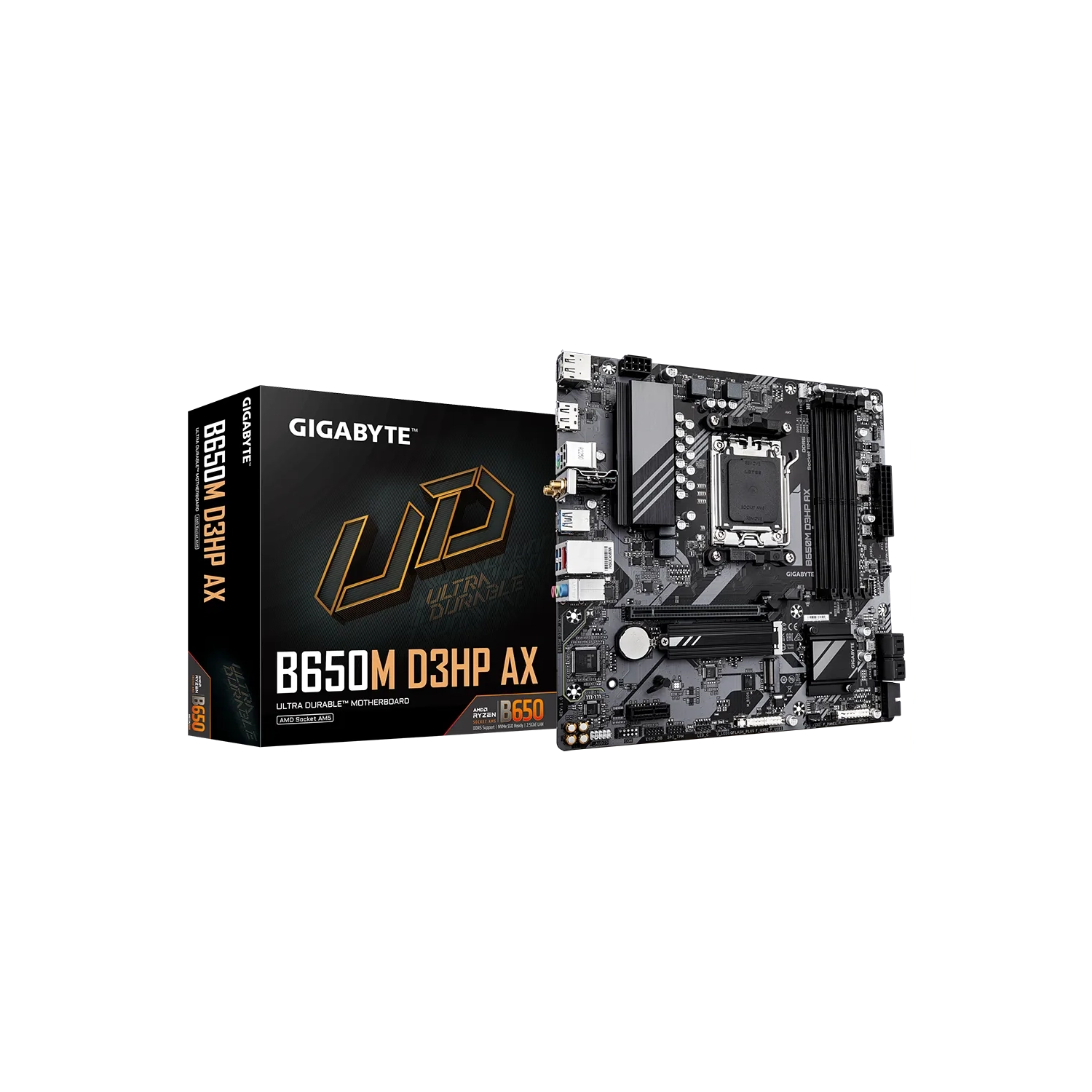Rd9WC_l Motherboard GIGABYTE B650M D3HP AX AM5 DDR5
