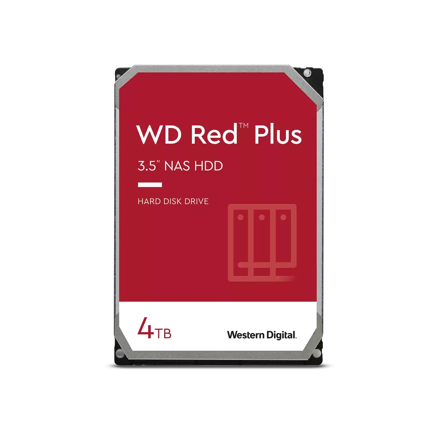 Disco Interno HDD WESTERN DIGITAL Red 4TB 3.5" SATA 3.0 5400rpm