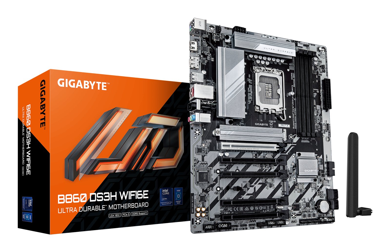 mb gigabyte s1851 b860 ds3h wifi6e ddr5 box atx