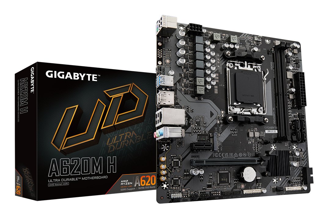 mb gigabyte am5 a620m h ddr5 box m atx