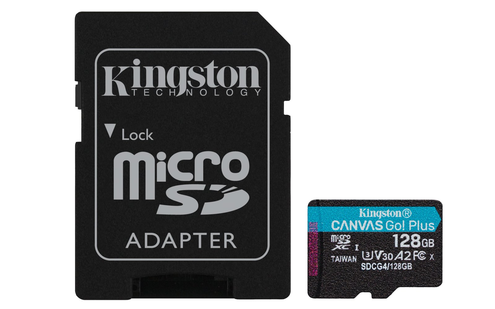 micro sd 128gb kingston canvas go plus g4