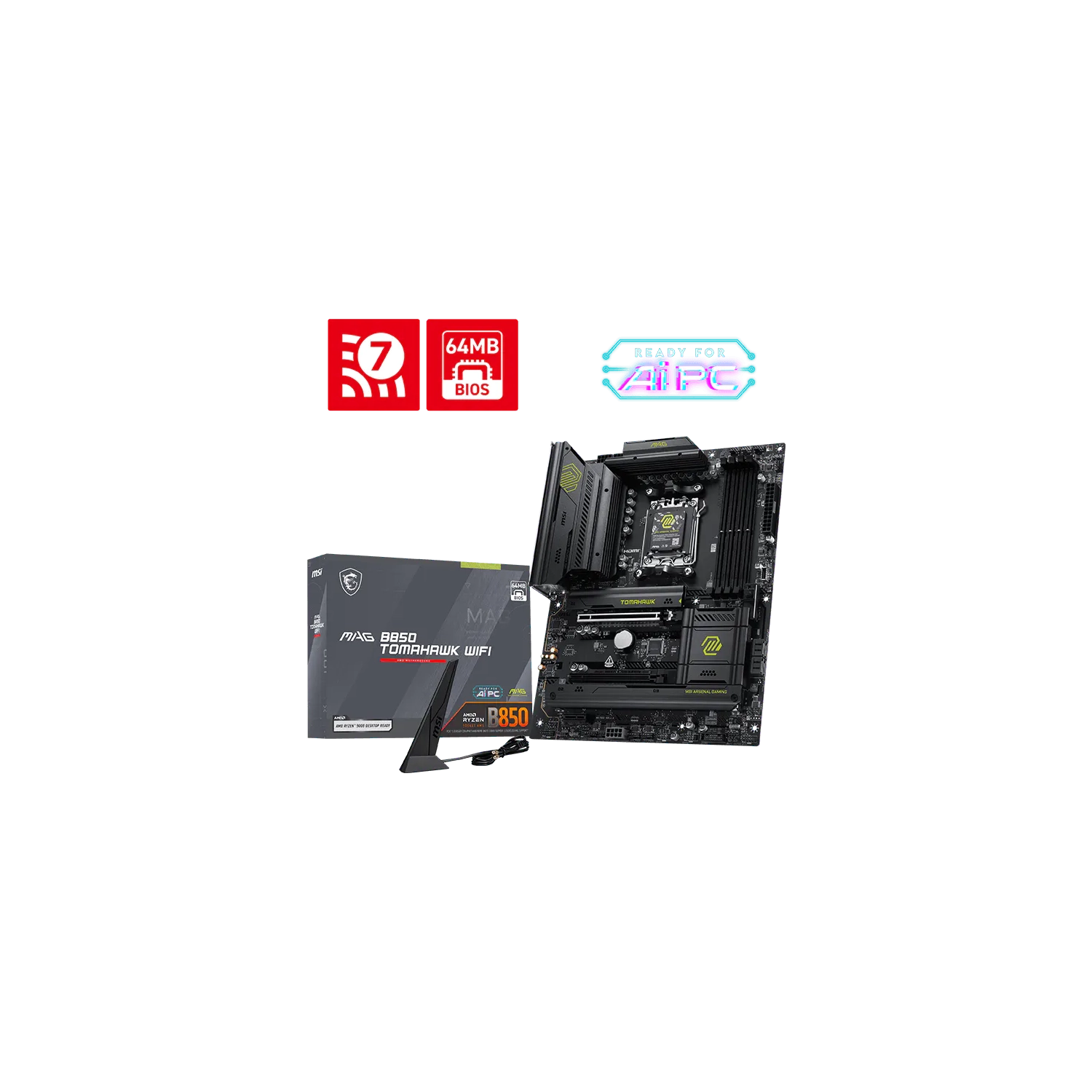 Motherboard MSI MAG B850 TOMAHAWK WIFI DDR5