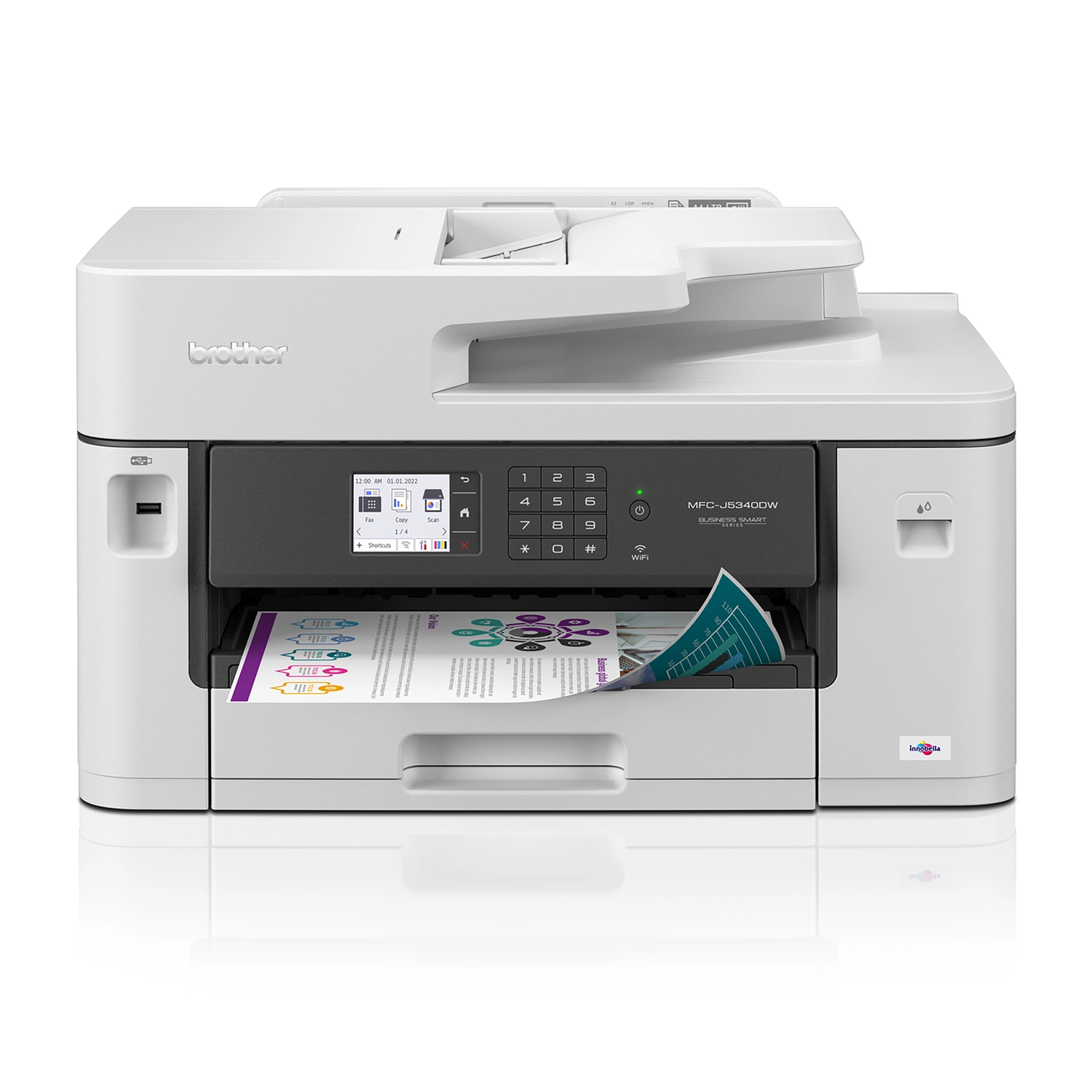 j2jL1_l Impresora Brother MFCJ5340DW Multifunción Laser