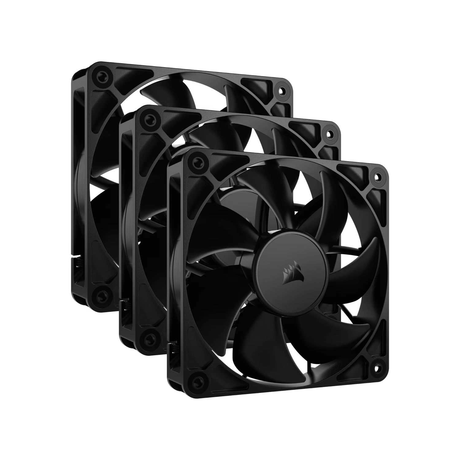 uj5Ph_l Kit de ventiladores CORSAIR PWM de 120 mm RS120 x3 negro