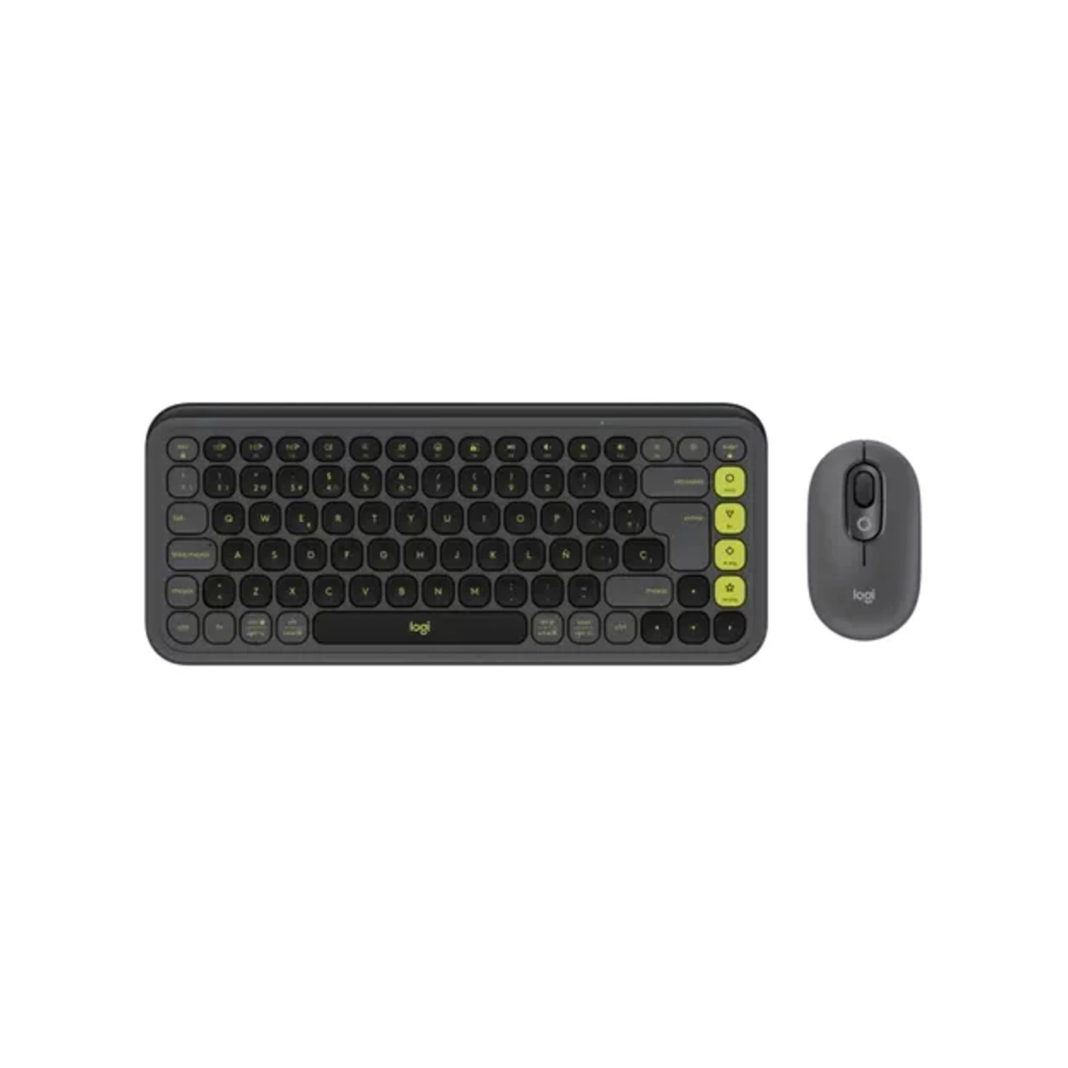 Combo Inalámbrico Logitech POP Icon Negro