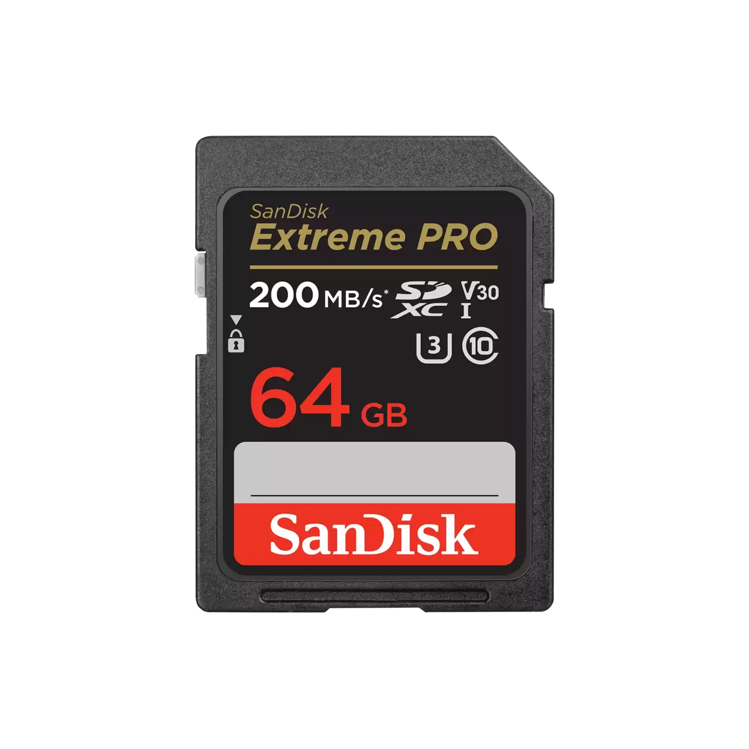 Tarjeta SDXC SanDisk Extreme PRO 64GB UHS-I U3 V30 200MB/s