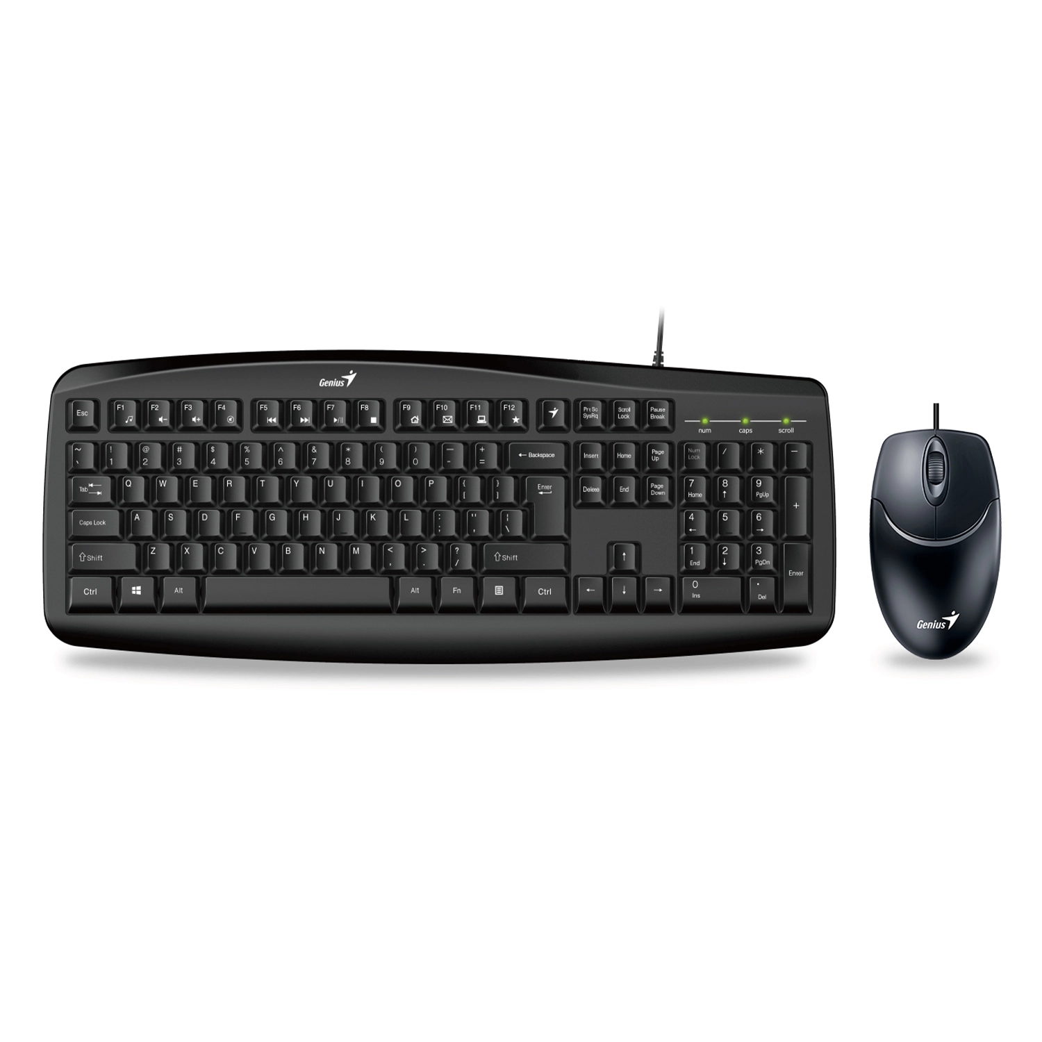 Teclado y Mouse Inalámbrico GENIUS Smart KM-200 Negro